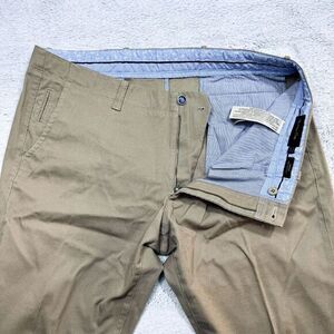 Massimo Dutti Mens Chino 40x32 Trousers Slim Fit Twill Pants Business Casual‎